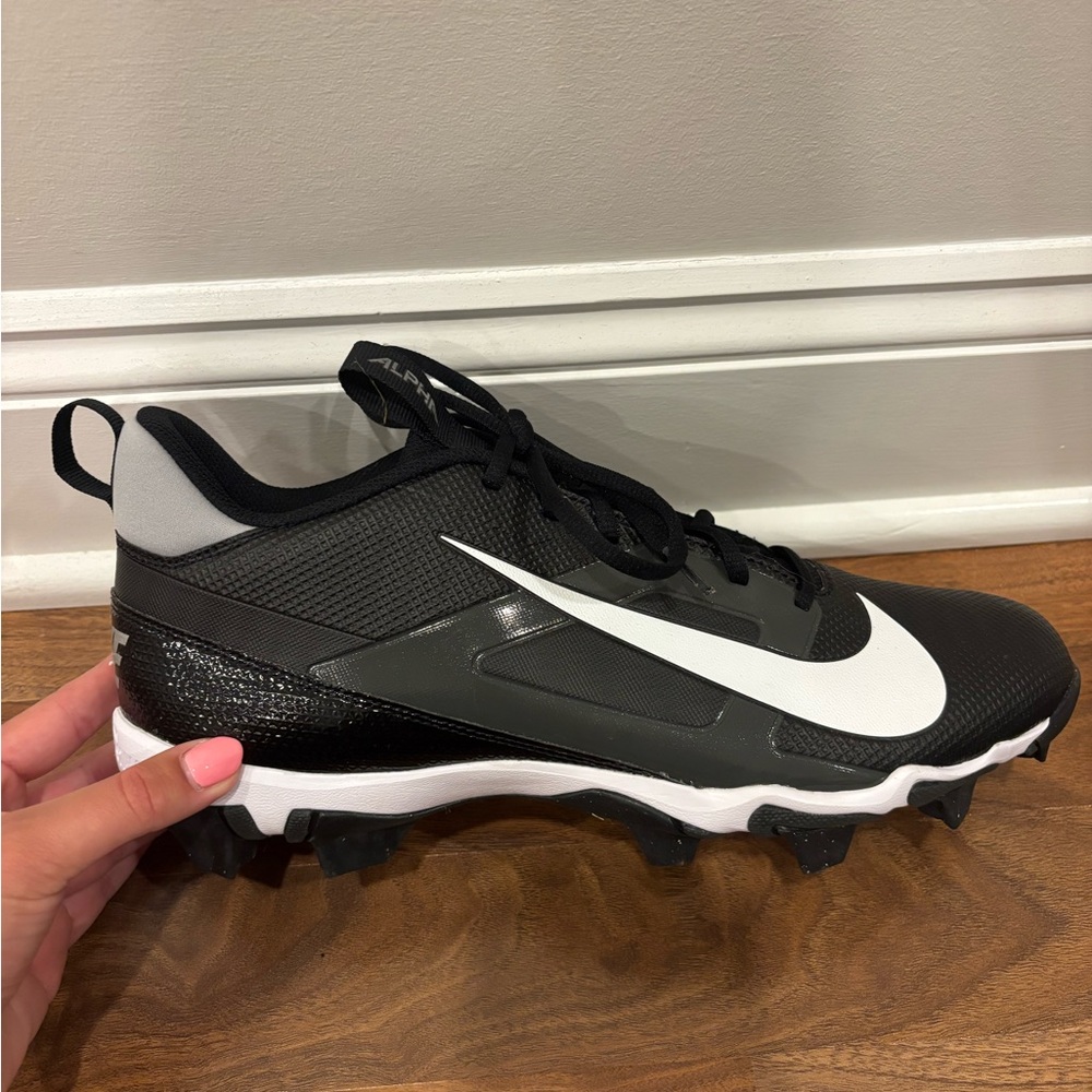 Men's Nike Alpha Menace 4 Shark Football Cleats - Black - Men’s Size 11.5 - Picture 4 of 10